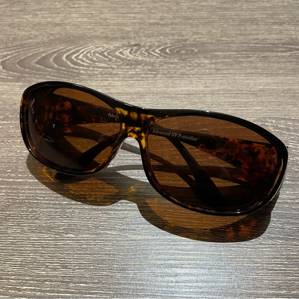 SOLAR SHIELD Tortoise Polarized Lens Advanced UV Protection Sunglasses